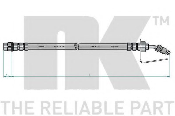 NK 853952 Brake Hose